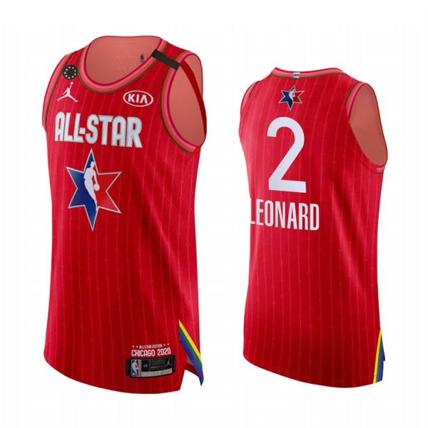 NBA Los Angeles Clippers Trikot Kawhi Leonard 2 2020 All-Star Jordan Brand Kobe Forever Rot Swingman - Herren